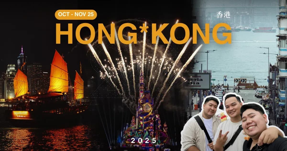 HONG KONG 🇭🇰 | My First 3 Days and 2 Nights of Food, Fortune, and Disneyland Magic