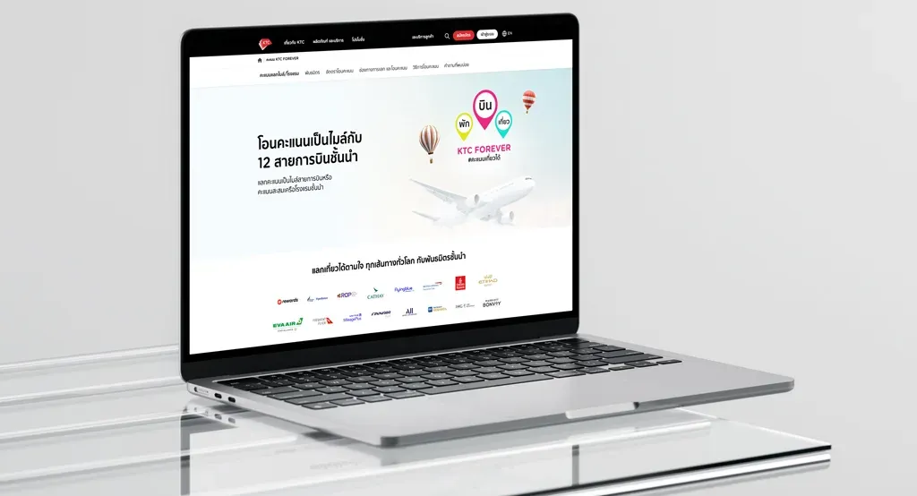 Point to trave Macbook Mockup
